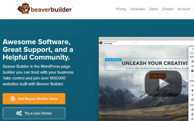 Existe uma versão gratuita do Beaver Builder