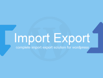 import e export