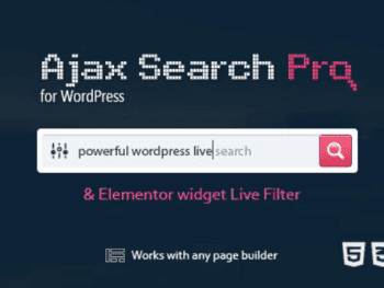Ajax search pro para wordpress