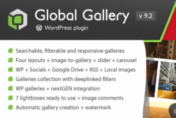 Global Gallery – WordPress Responsive Gallery - v9.2.5