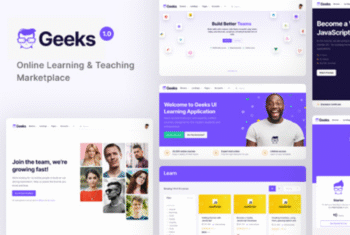 Geeks – Online Learning Marketplace WordPress Theme - v1.2.36