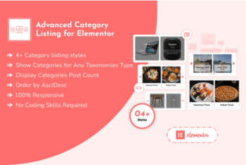 Advanced Category Listing for Elementor - v1.0.5