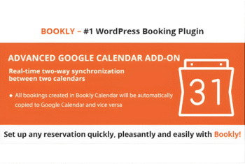 Bookly Advanced Google Calendar Addon - v2.9