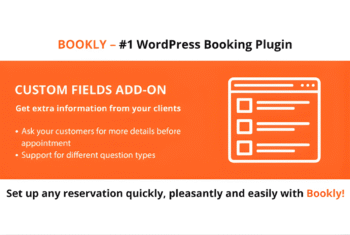 Bookly Custom Fields - v4.9