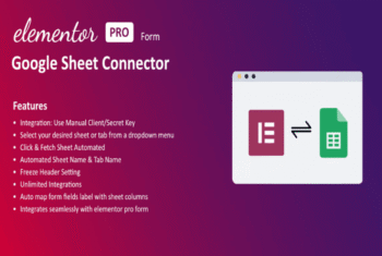Google Sheet Connector For Elementor Forms - v1.0.0