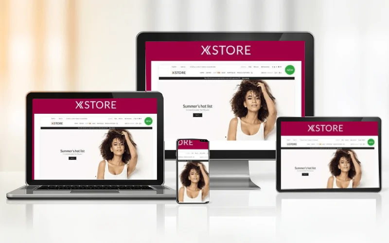 Estilos de vendas é mais indicados para o tema Xstore