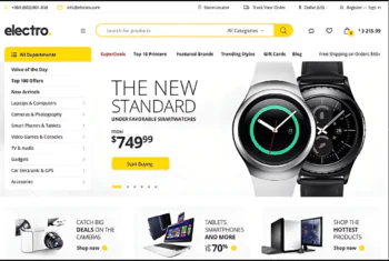 Tema Electro - Electronics Store WooCommerce Theme – Robusto e Flexível -  v3.5.7