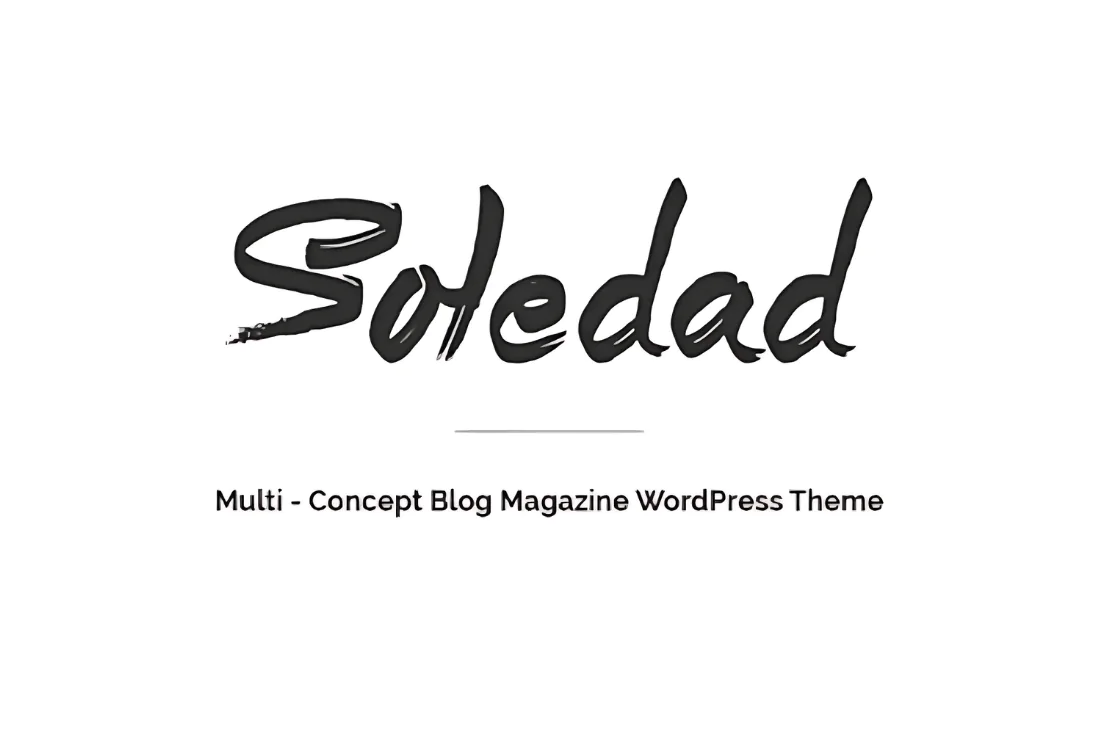 Soledad – Multi-Concept Blog Magazine WordPress Theme - v8.6.5