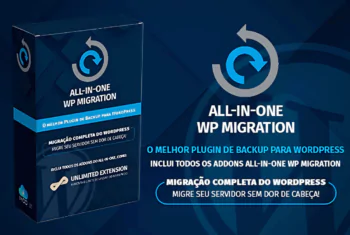 All in One WP Migration - v2.67 Unlimited Extension + todos os addons