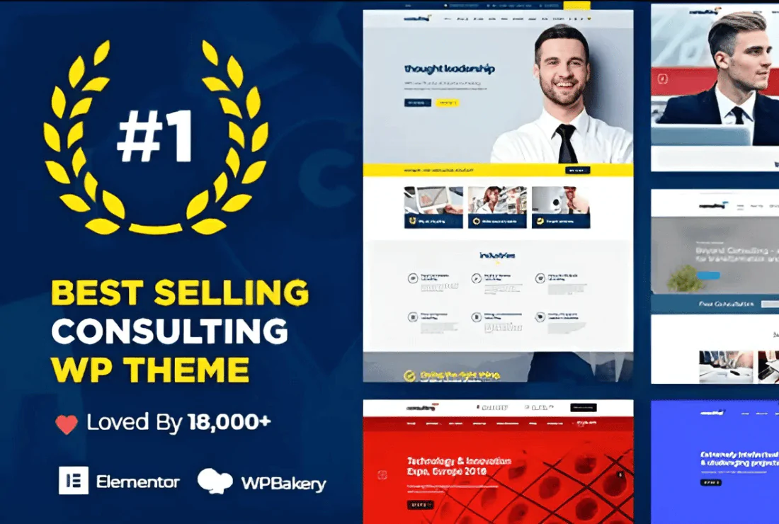 Consulting - Negócios e Finanças Tema WordPress- v6.6.8