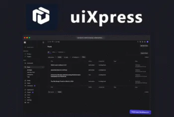 uiXpress – Simple & Powerful Admin Theme for WordPress - v1.0.24