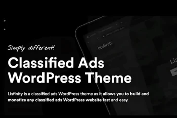Lisfinity - Tema de anúncios classificados WordPress - v1.3.9