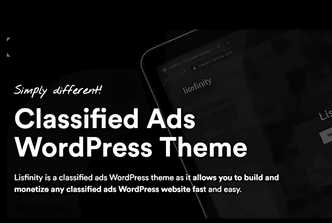 Lisfinity - Tema de anúncios classificados WordPress - v1.5.0