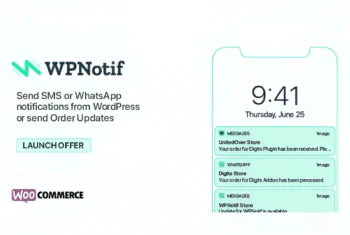 WPNotif – WordPress SMS & WhatsApp Message Notifications - v3.0.3