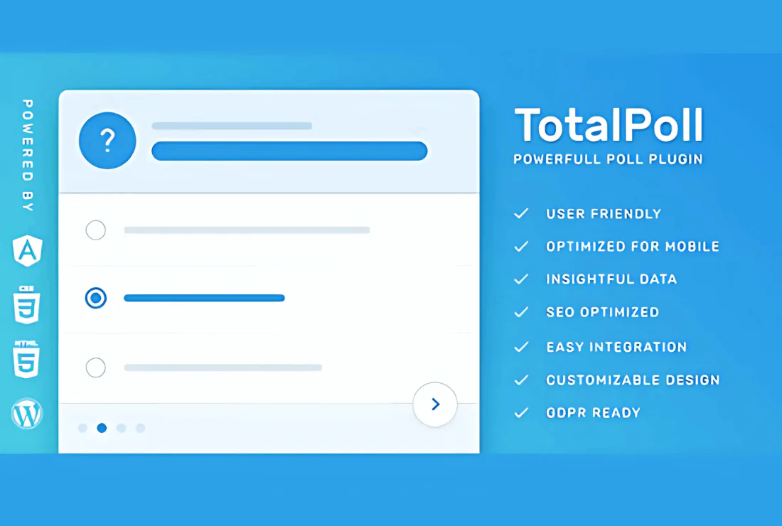 TotalPoll Pro – Responsive WordPress Poll Plugin - v4.12.0