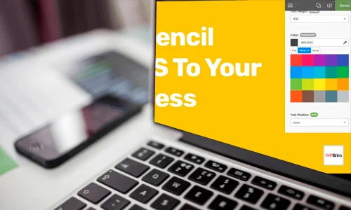 yellow pencil wordpress tutorial