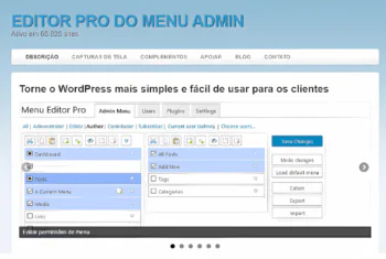 Admin Menu Editor Pro v2.29.0 + Addons