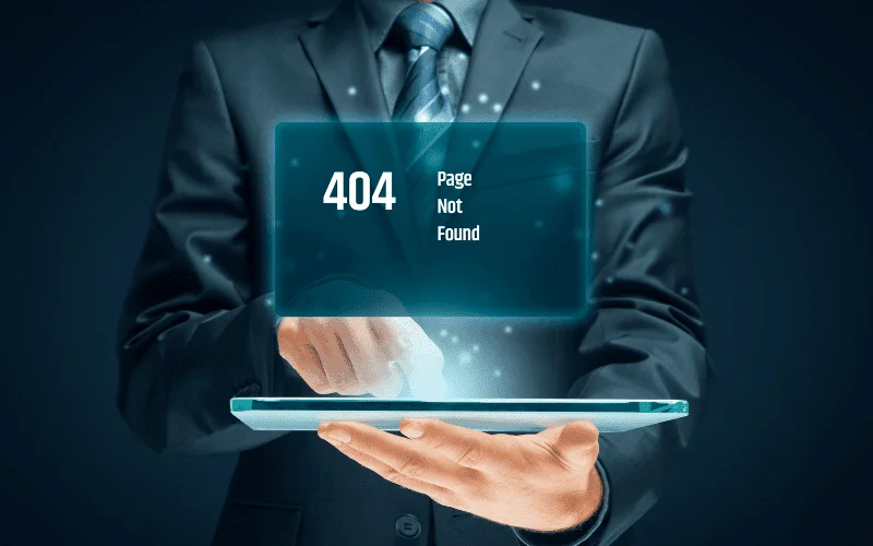 O que fazer quando dá erro 404?