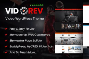 VidoRev – Video WordPress Theme - v2.9.9.9.9.9.7