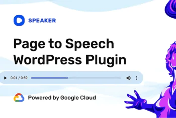 Speaker – Page to Speech Plugin for WordPress - v4.1.5
