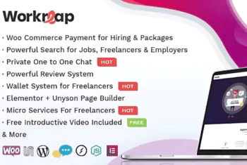 Workreap – Freelance Marketplace and Directory WordPress Theme - v3.3.1