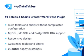 wpDataTables – Tables and Charts Manager for WordPress - v7.2