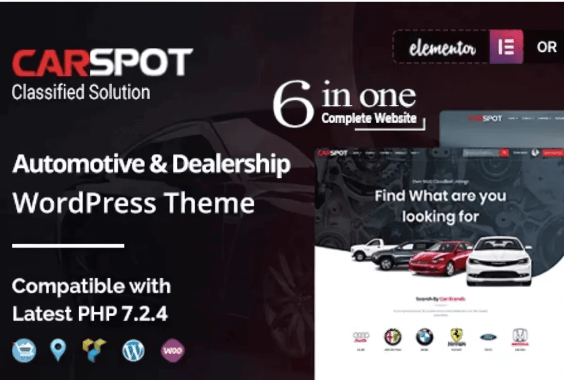 CarSpot – Dealership WordPress Classified Theme - v2.4.4