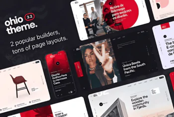 Ohio – Creative Portfolio & Agency WordPress Theme - v3.5.4