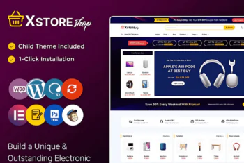 XStore | Responsivo e Multifuncional | WooCommerce WordPress | v9.4.10