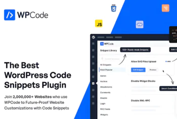 WPCode – The Best WordPress Code Snippets Plugin - v2.2.8