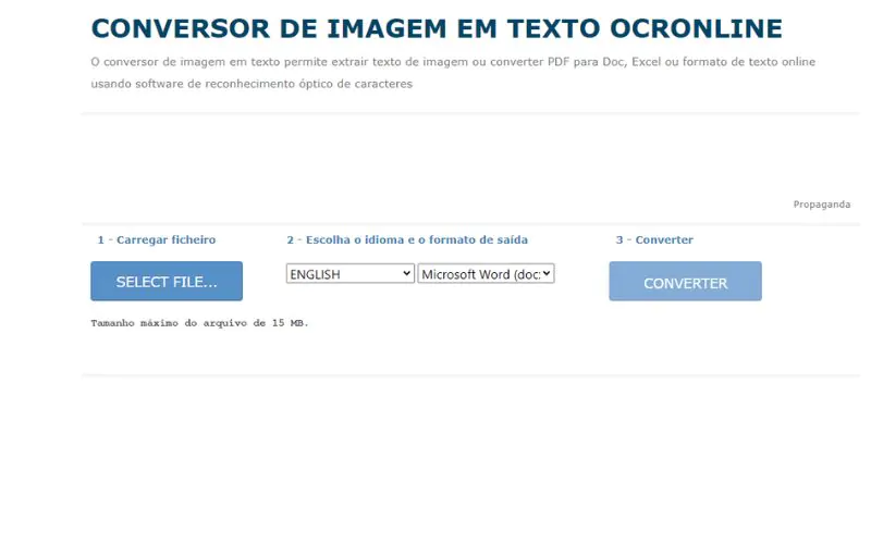 OCR on-line