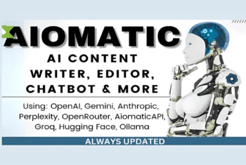 AIomatic – Automatic AI Content Writer & Editor, ChatBot & AI Toolkit - v2.4.8