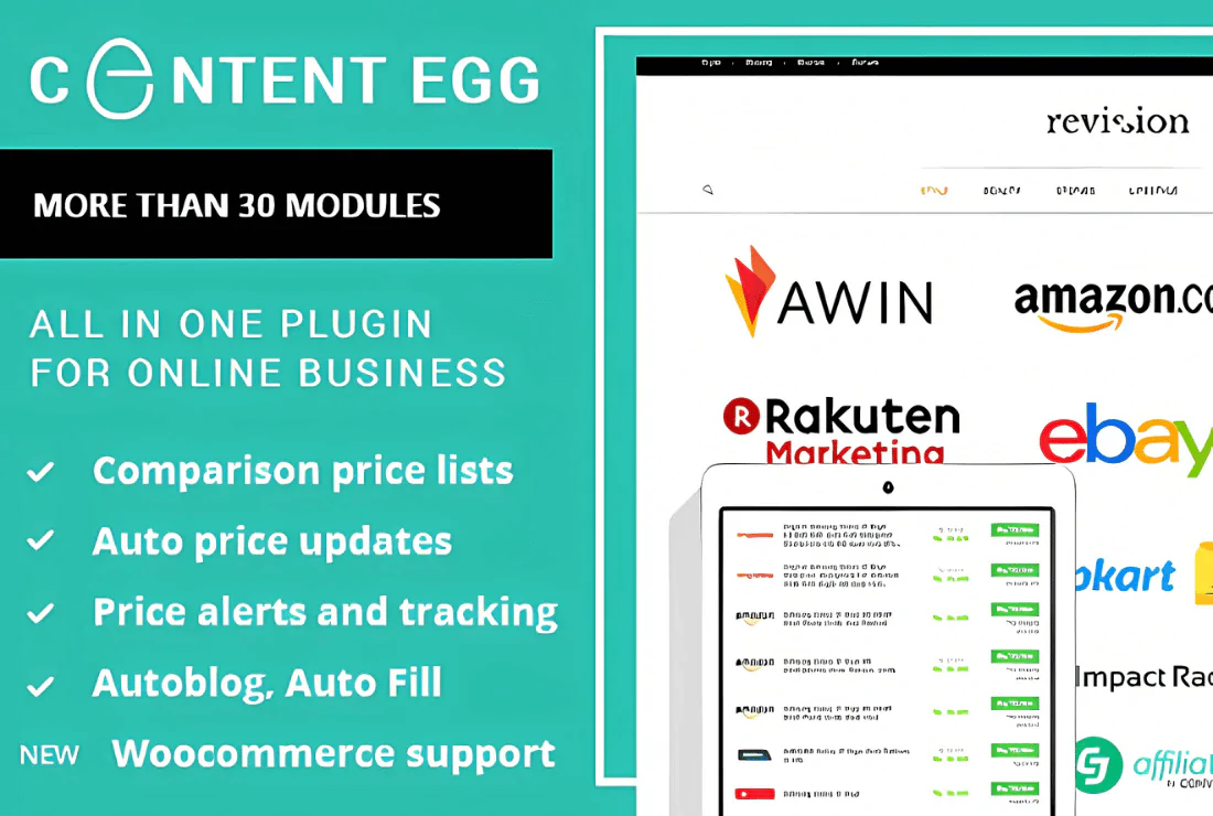 Content Egg – all in one plugin for Affiliate, Price Comparison, Deal sites - v15.8.1