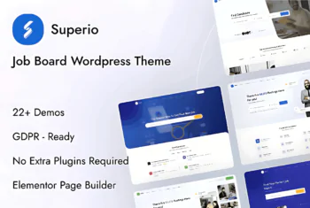 Superio – Job Board WordPress Theme - v1.3.26