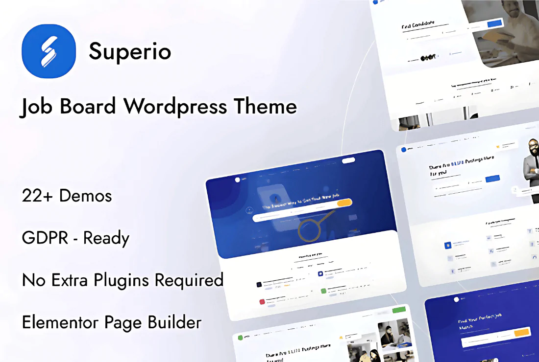 Superio – Job Board WordPress Theme - v1.3.26