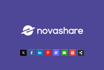 Novashare – WordPress Social Sharing - v1.6.0