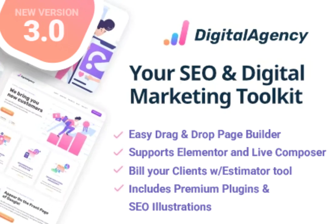SEOWP – SEO & Digital Marketing WordPress Theme - v3.7.5