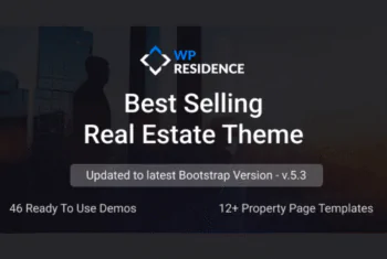 Residence Real Estate WordPress Theme - v5.1.1
