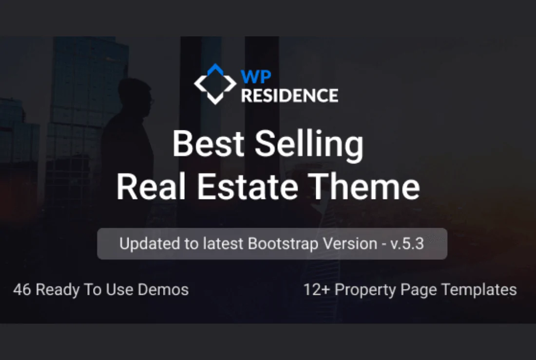 Residence Real Estate WordPress Theme - v5.3.2