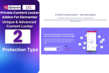 BWD Private Content Locker Addon For Elementor - v1.0