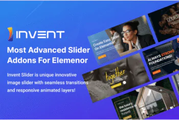 Invent Slider for Elementor - v1.0.9