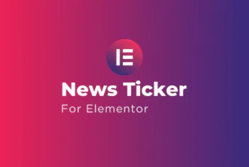 News Ticker For Elementor - v1.4.0