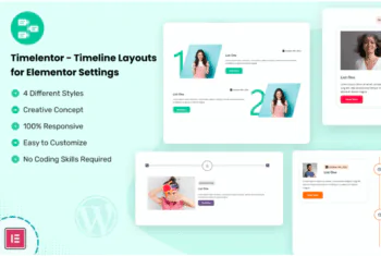Timelentor – Timeline Layouts for Elementor - v1.0.5