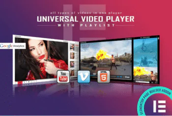 Universal Video Player – YouTube/Vimeo/Self-Hosted - v1.5